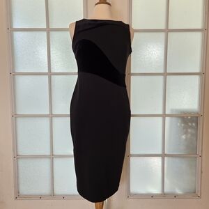 Calvin Klein Black Midi Dress